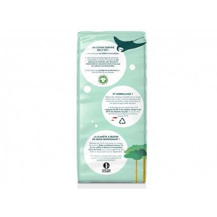 Maxi Carrés Coton Bébé - 100% Coton Bio